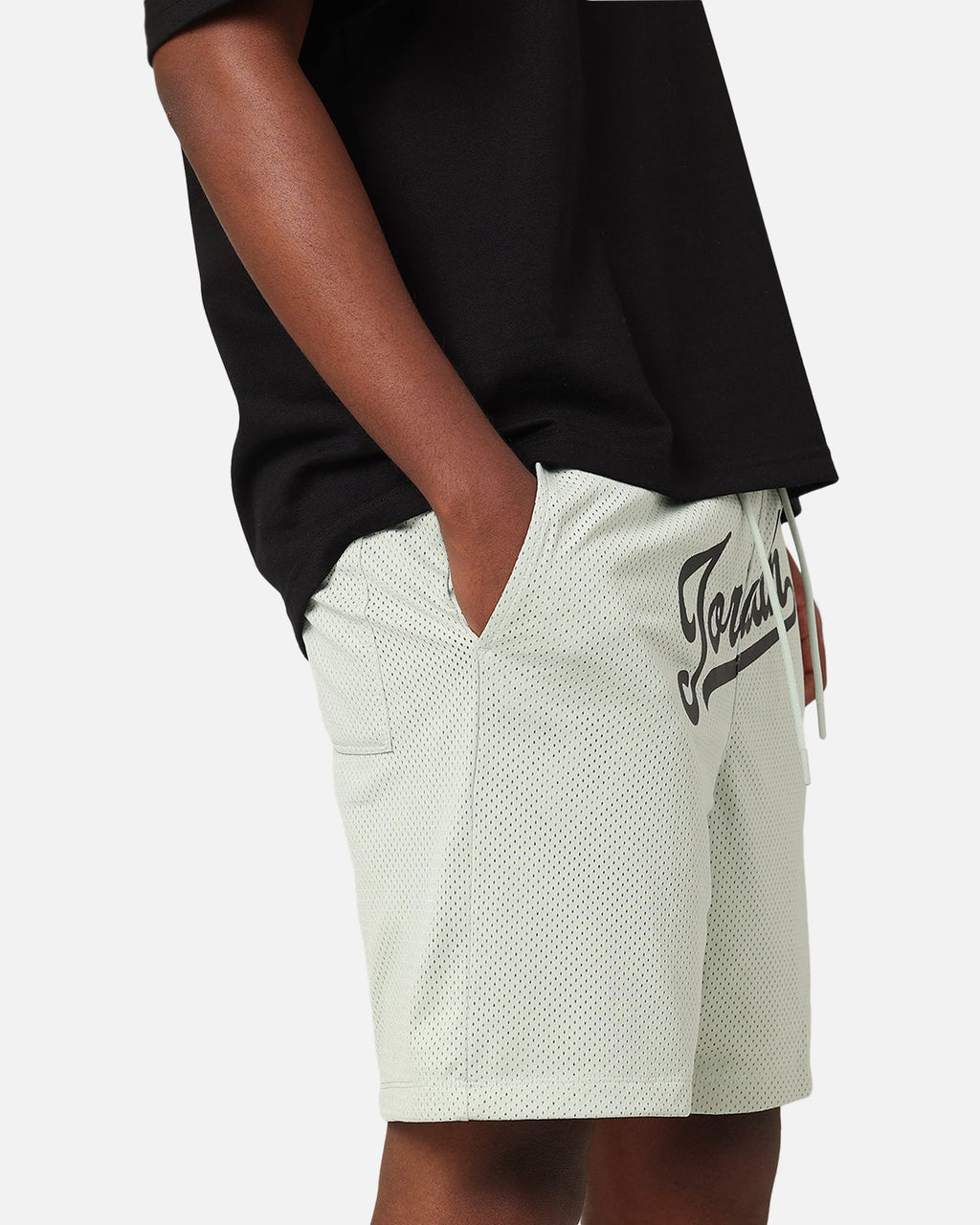 HOT Products Jordan Flight MVP Statement Mesh Shorts Seafoam/Black
