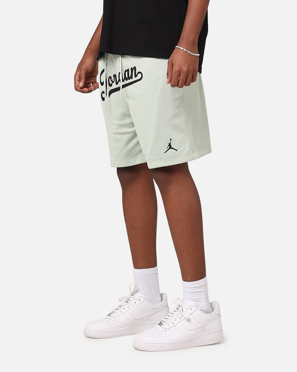 HOT Products Jordan Flight MVP Statement Mesh Shorts Seafoam/Black