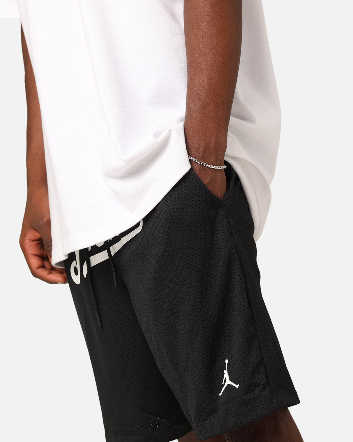 HOT Products Jordan Flight MVP Statement Mesh Shorts Black/White