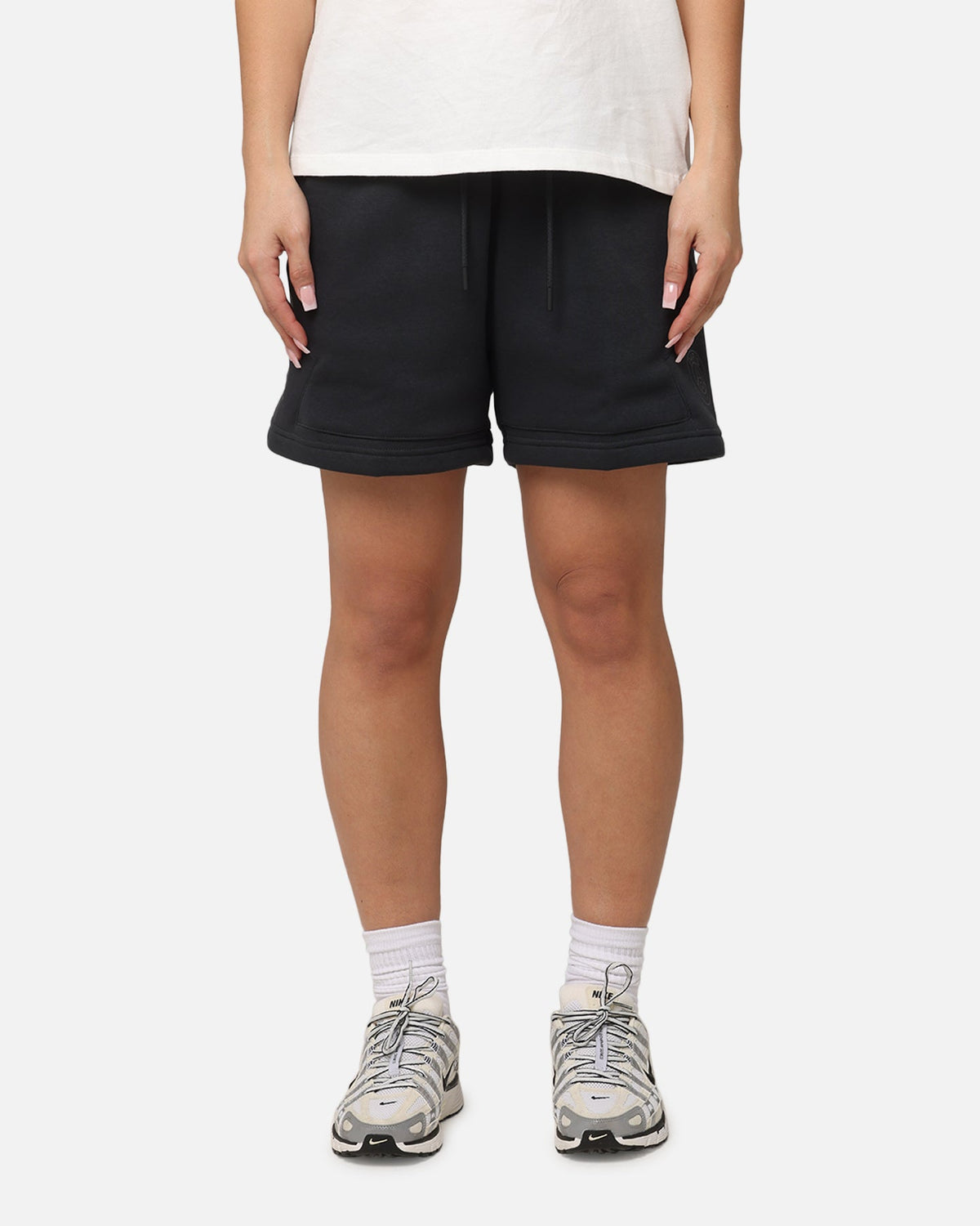 HOT Products Jordan Women's Paris Saint-Germain Brooklyn Fleece Graphic Shorts Off Noir