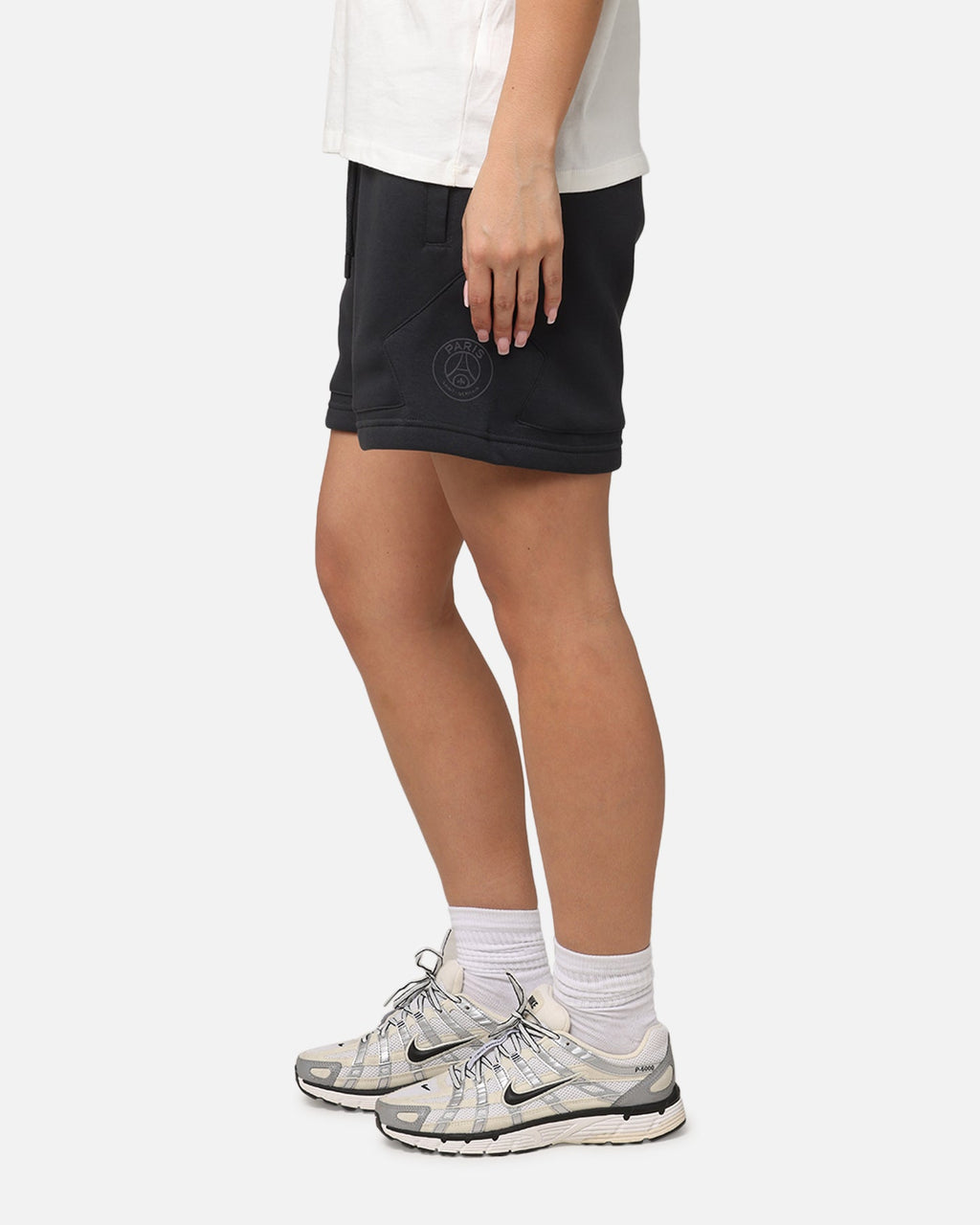 HOT Products Jordan Women's Paris Saint-Germain Brooklyn Fleece Graphic Shorts Off Noir