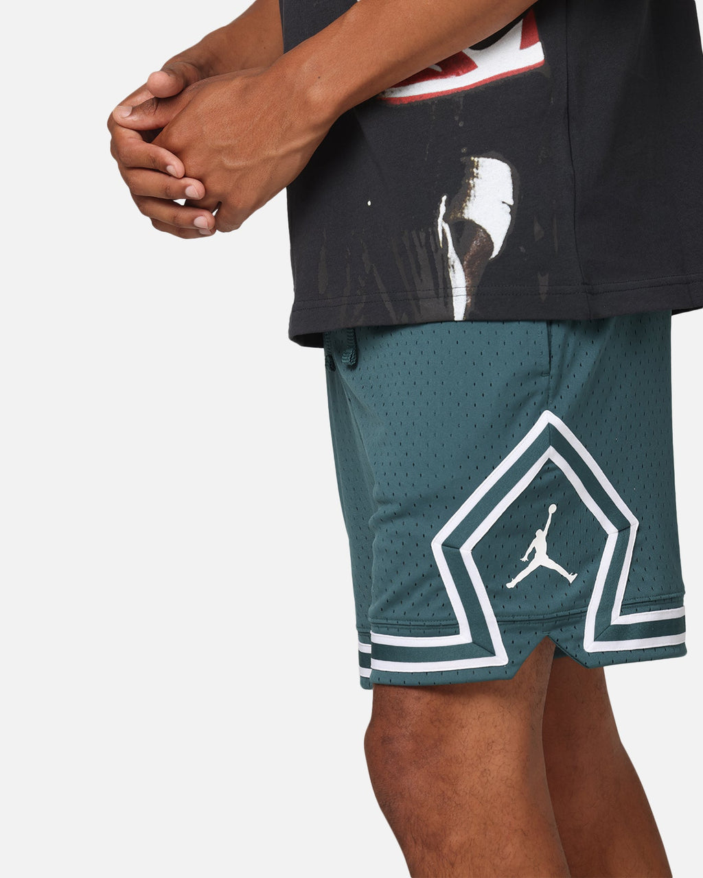 HOT Products Jordan Dri-Fit Sport Diamond Shorts Oxidized Green/White