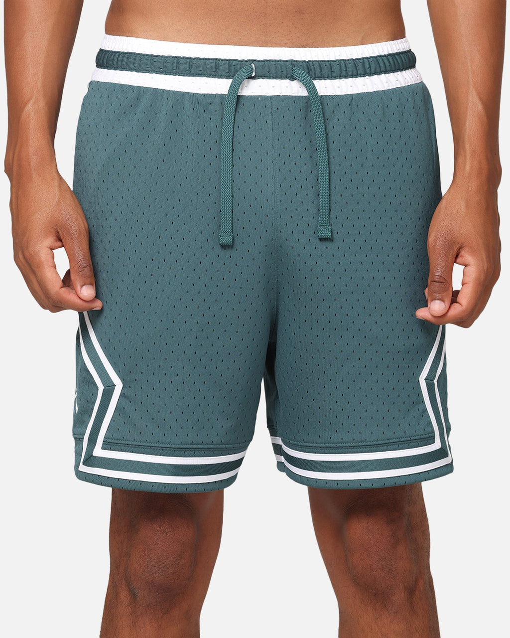 HOT Products Jordan Dri-Fit Sport Diamond Shorts Oxidized Green/White