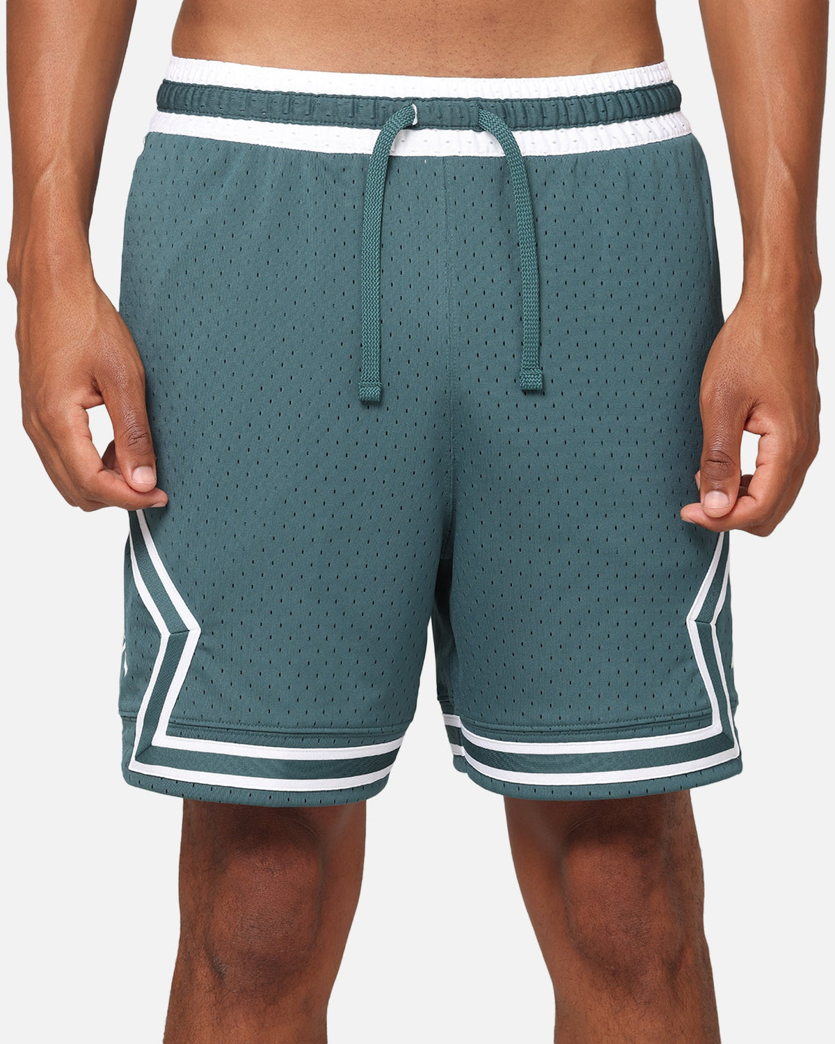 HOT Products Jordan Dri-Fit Sport Diamond Shorts Oxidized Green/White