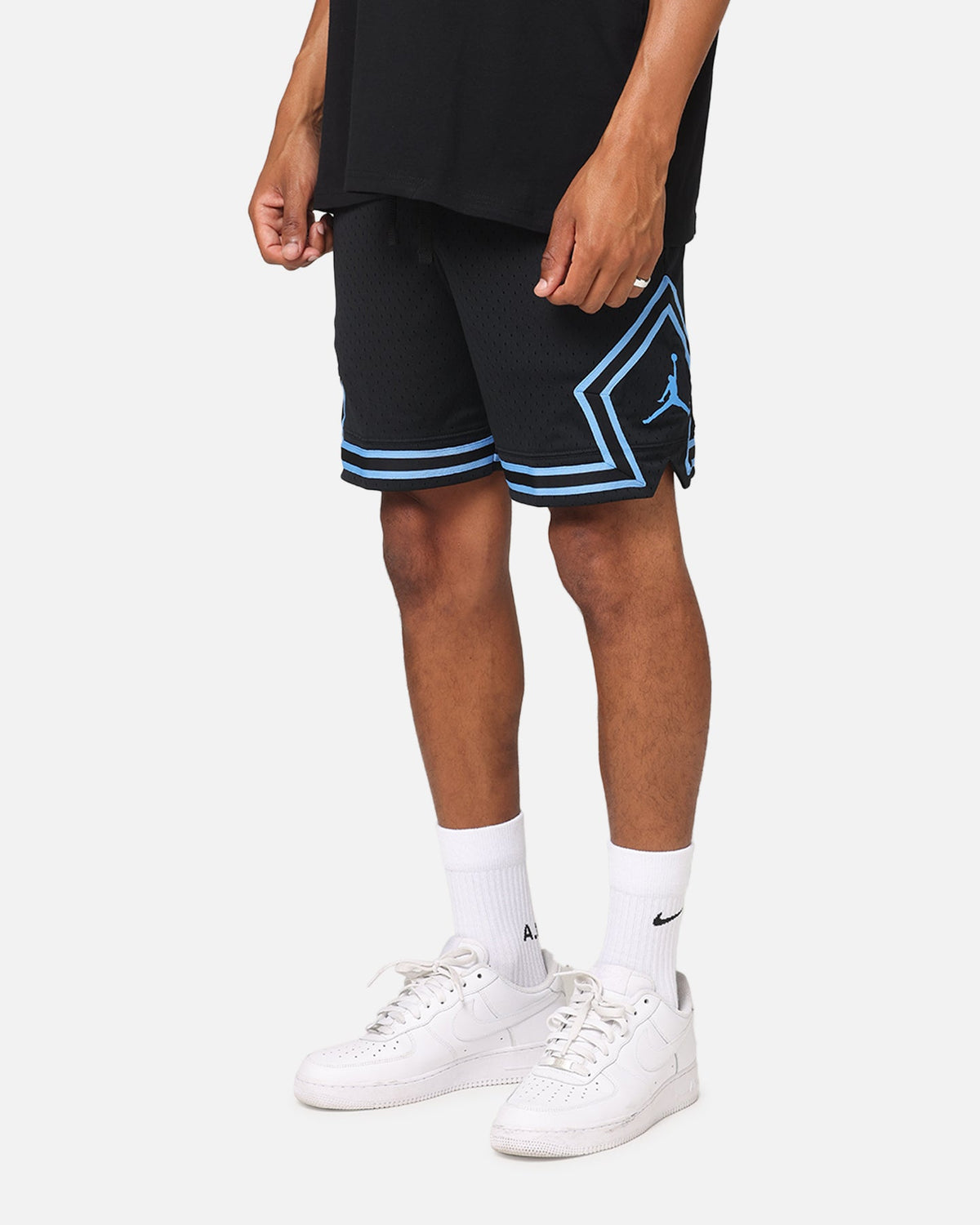 HOT Products Jordan Dri-FIT Sport Diamond Shorts Black/Blue