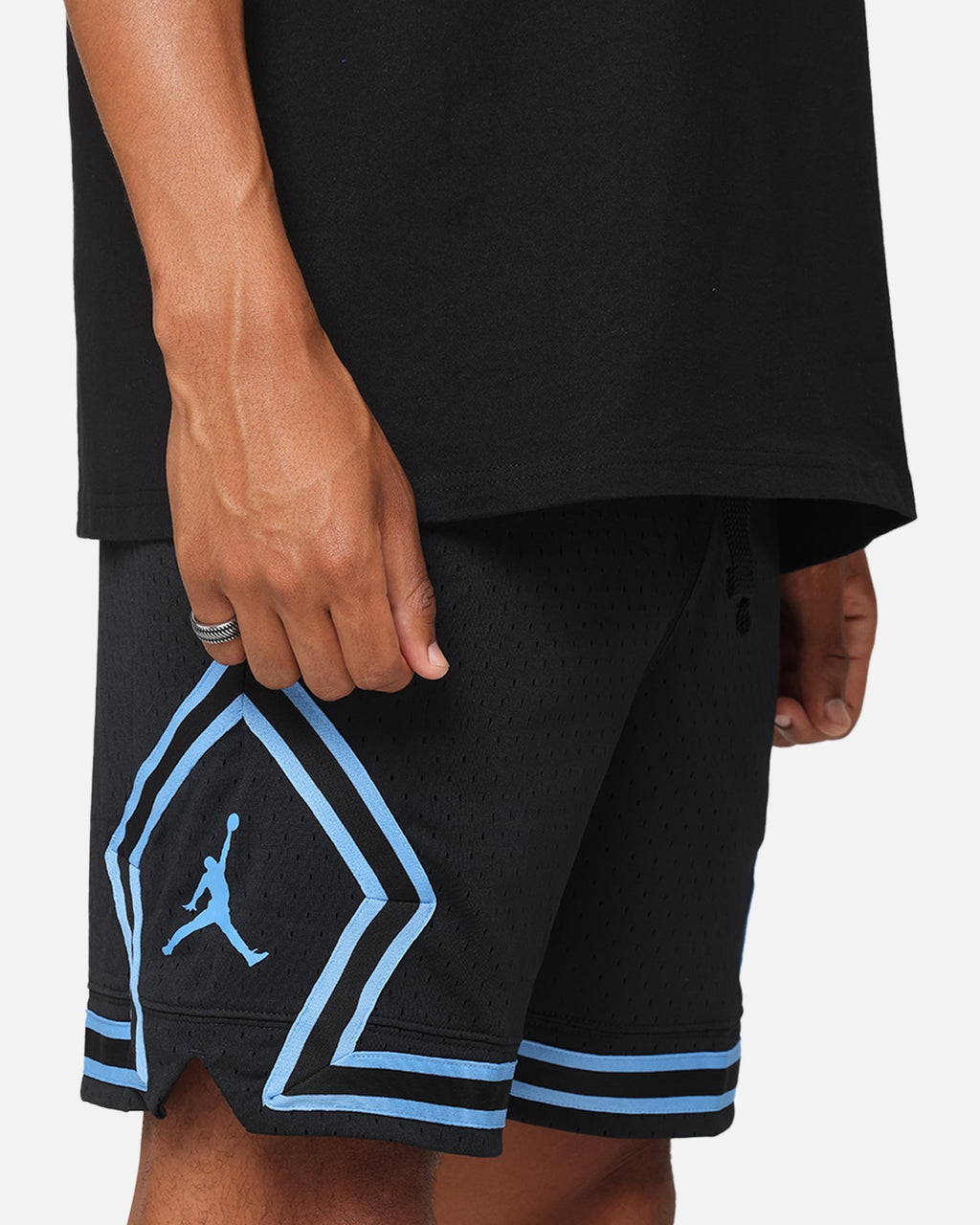 HOT Products Jordan Dri-FIT Sport Diamond Shorts Black/Blue