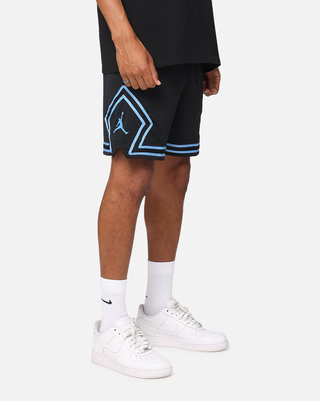 HOT Products Jordan Dri-FIT Sport Diamond Shorts Black/Blue