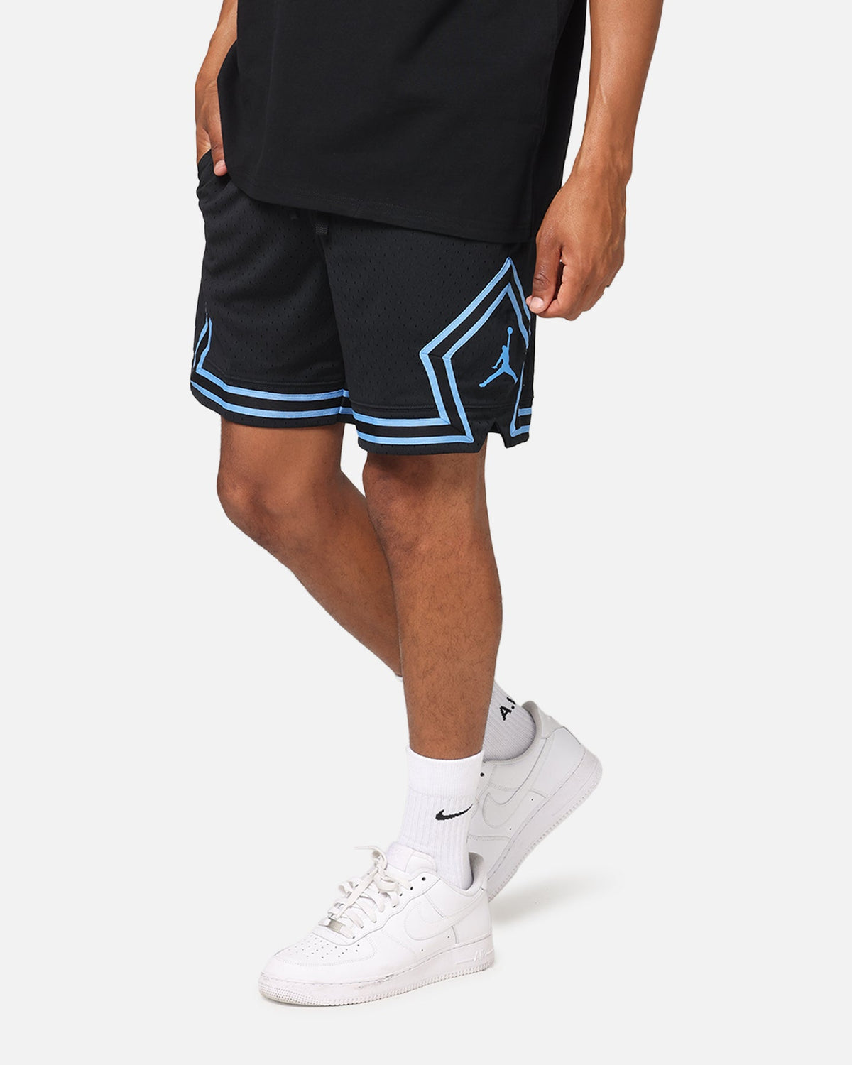 HOT Products Jordan Dri-FIT Sport Diamond Shorts Black/Blue