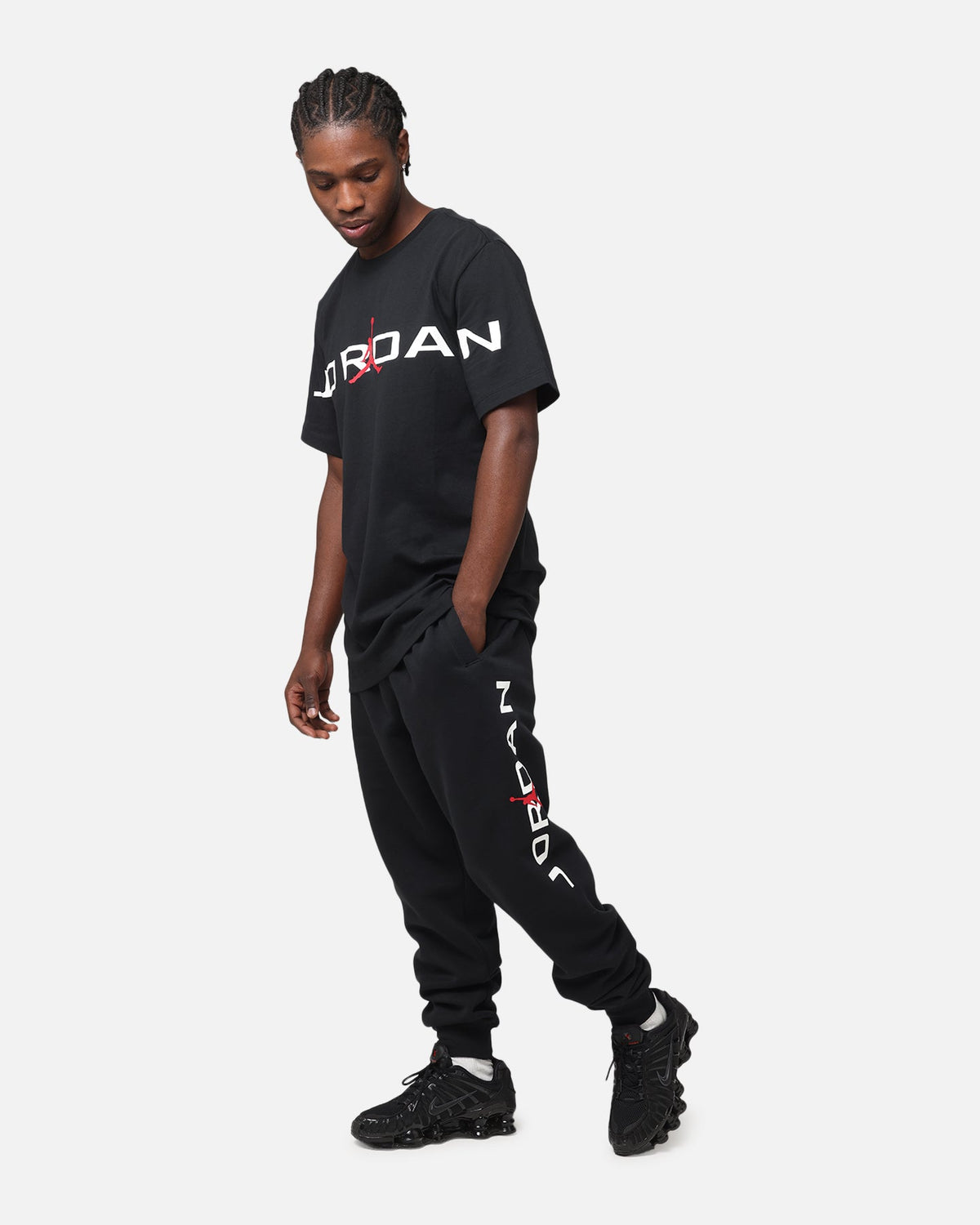 HOT Products Jordan Jumpman Essentials Air Stretch Fleece Pants Black