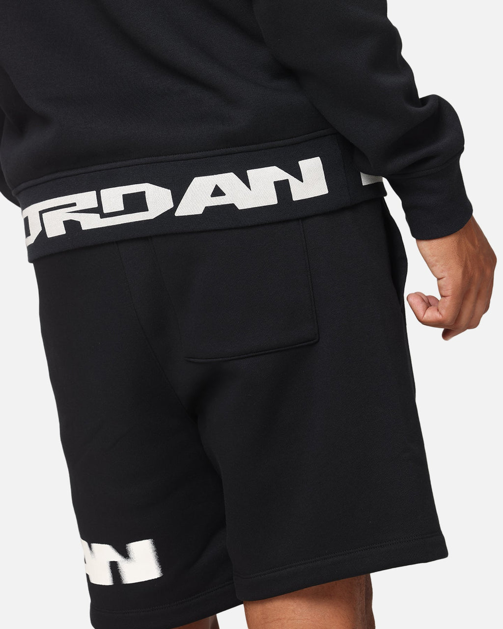 HOT Products Jordan Jumpman MVP Fleece Shorts Black/Sail