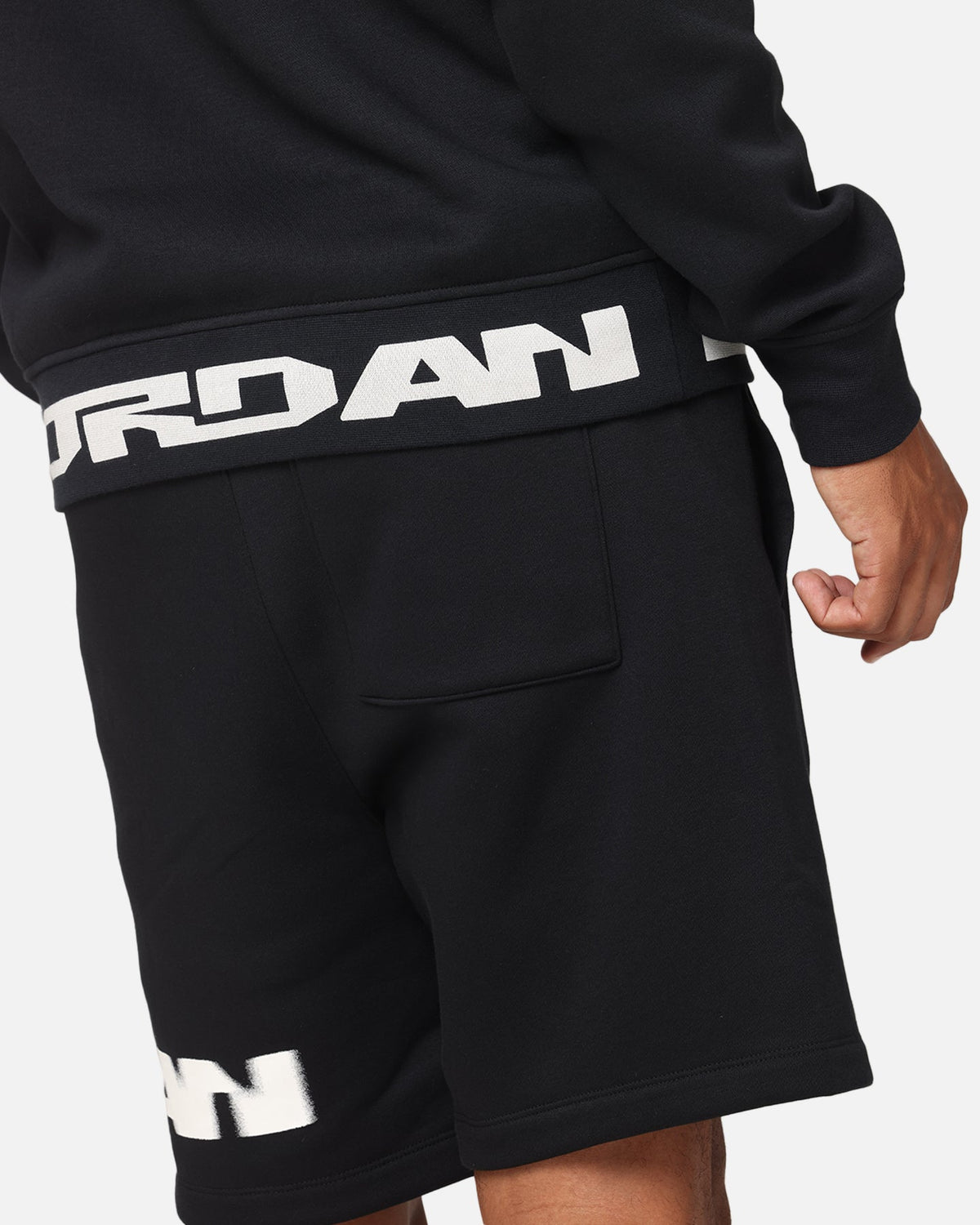 HOT Products Jordan Jumpman MVP Fleece Shorts Black/Sail