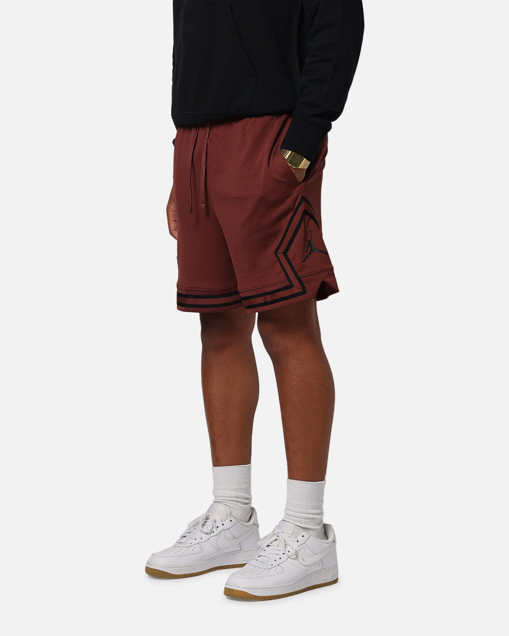 HOT Products Jordan Dri-FIT Sport Diamond Shorts Brown/Black