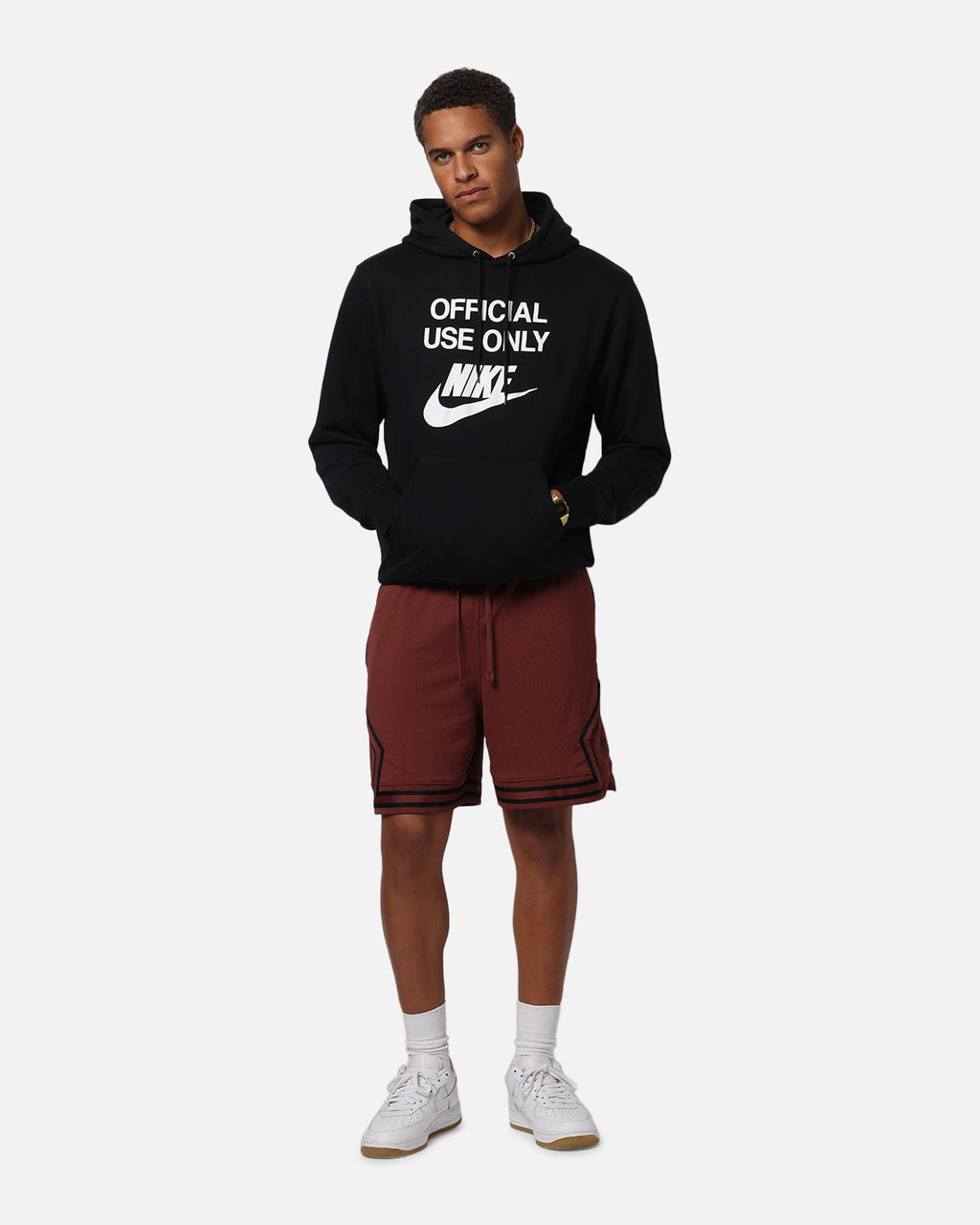 HOT Products Jordan Dri-FIT Sport Diamond Shorts Brown/Black