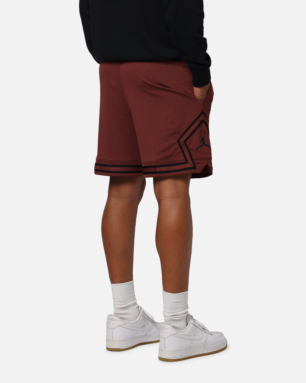 HOT Products Jordan Dri-FIT Sport Diamond Shorts Brown/Black