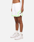HOT Products Jordan Women's Dr-FIT 4" Sport Diamond Shorts White/White/Green