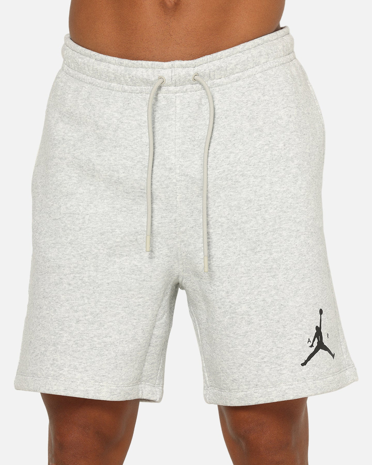 HOT Products Jordan Jumpman Fleece Shorts Grey Heather/Black