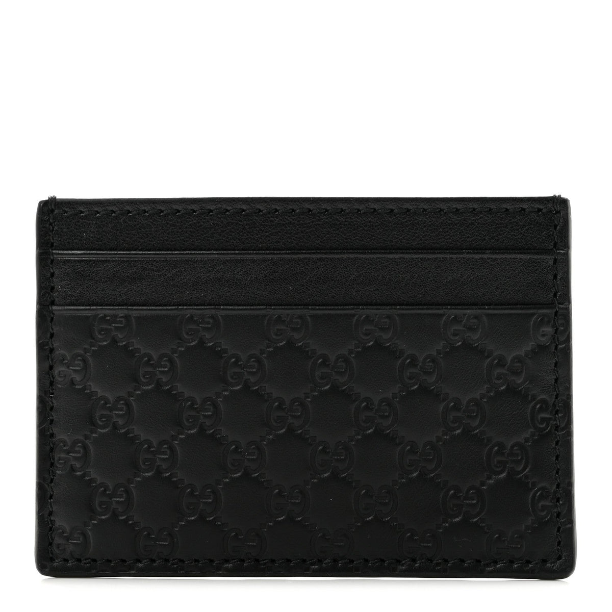 Microguccissima Card Holder Black