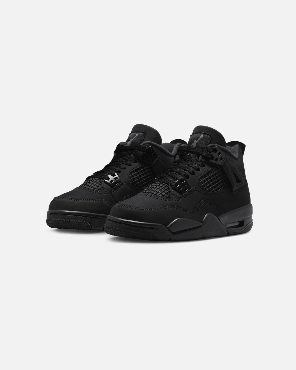 HOT Products Jordan Kids' Air Jordan 4 Retro "Black Cat" (GS) Black/Black