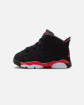 HOT Products Jordan Kids' Air Jordan 6 Retro "Infrared Salesman" (TD) Black/Lt Crimson