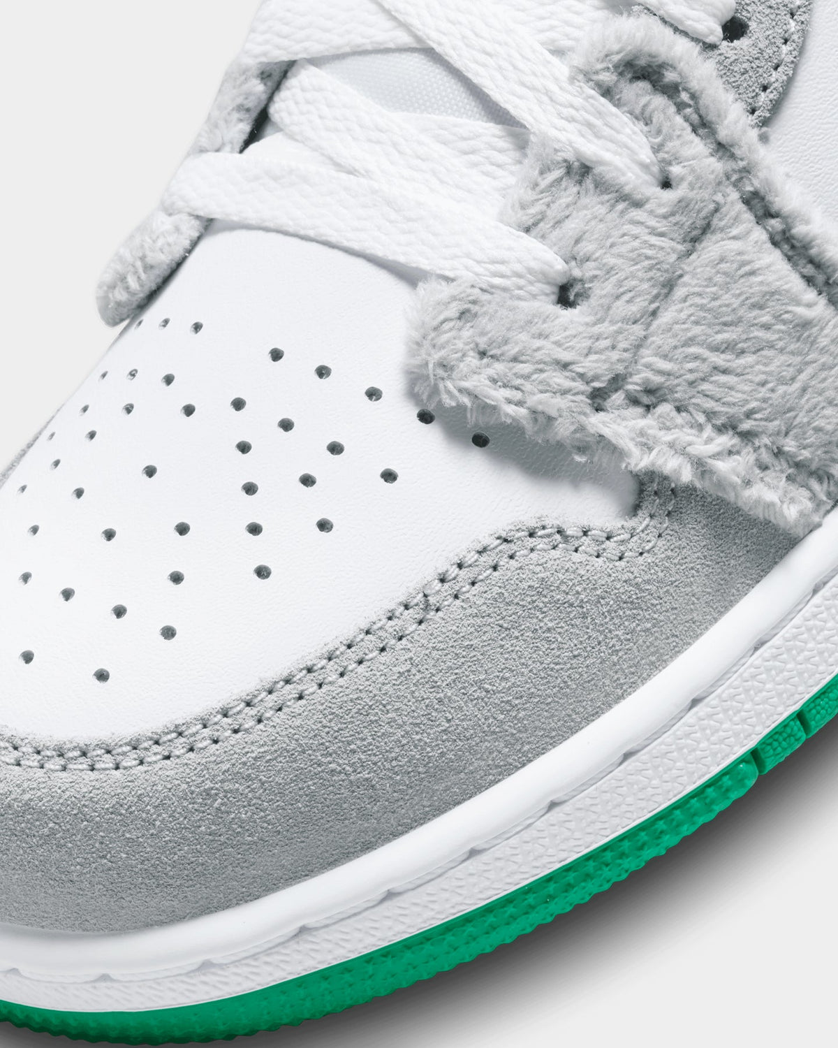 HOT Products Jordan Kids' Air Jordan 1 Low SE (GS) "Rabbit" Light Smoke Grey/Total Orange/White/Stadium Green