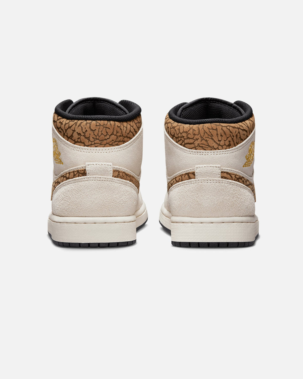 HOT Products Jordan Air Jordan 1 Mid SE "Brown Elephant" Light Orewood Brown/White