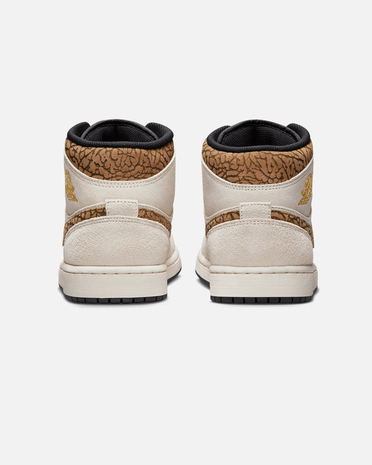 HOT Products Jordan Air Jordan 1 Mid SE "Brown Elephant" Light Orewood Brown/White