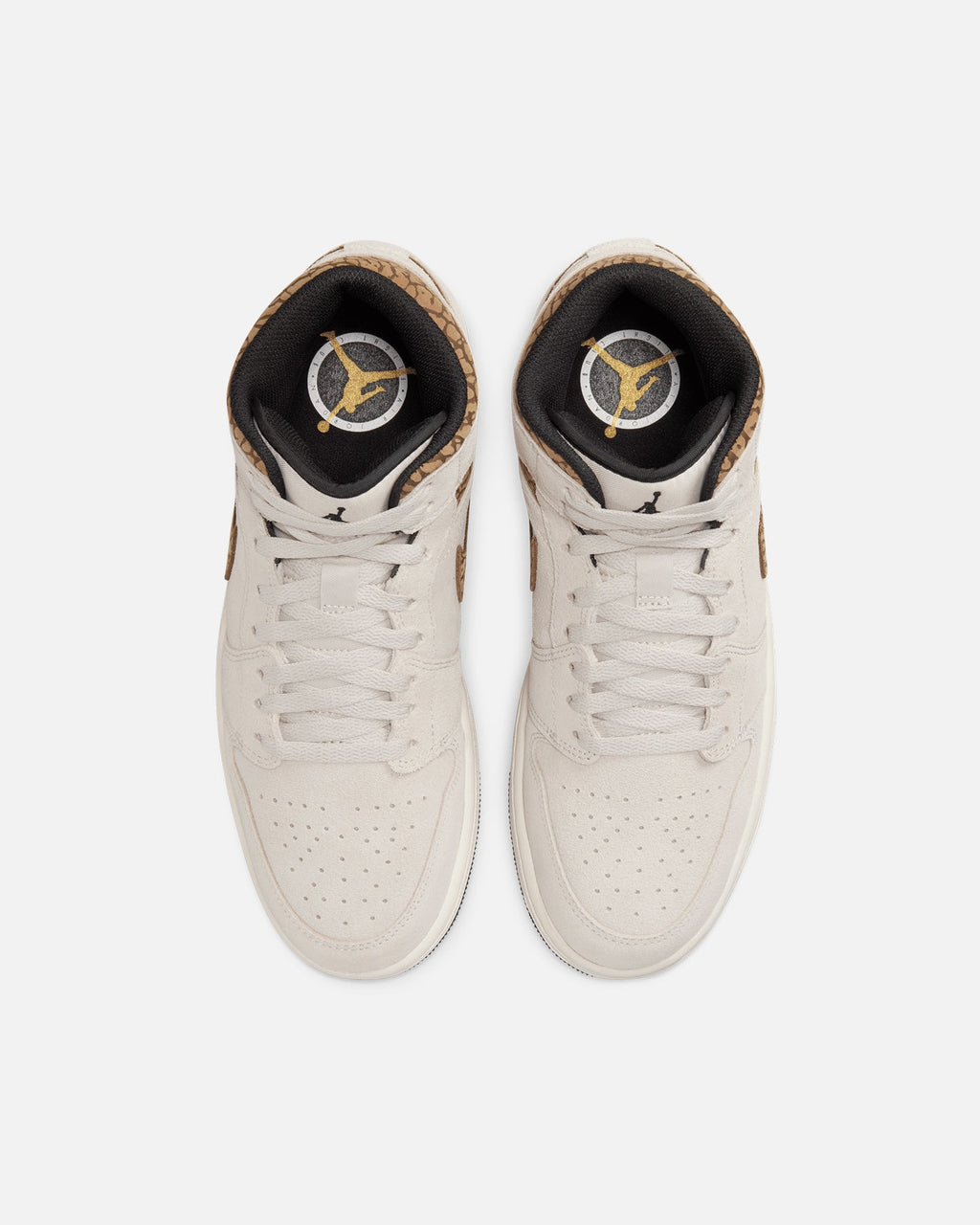 HOT Products Jordan Air Jordan 1 Mid SE "Brown Elephant" Light Orewood Brown/White