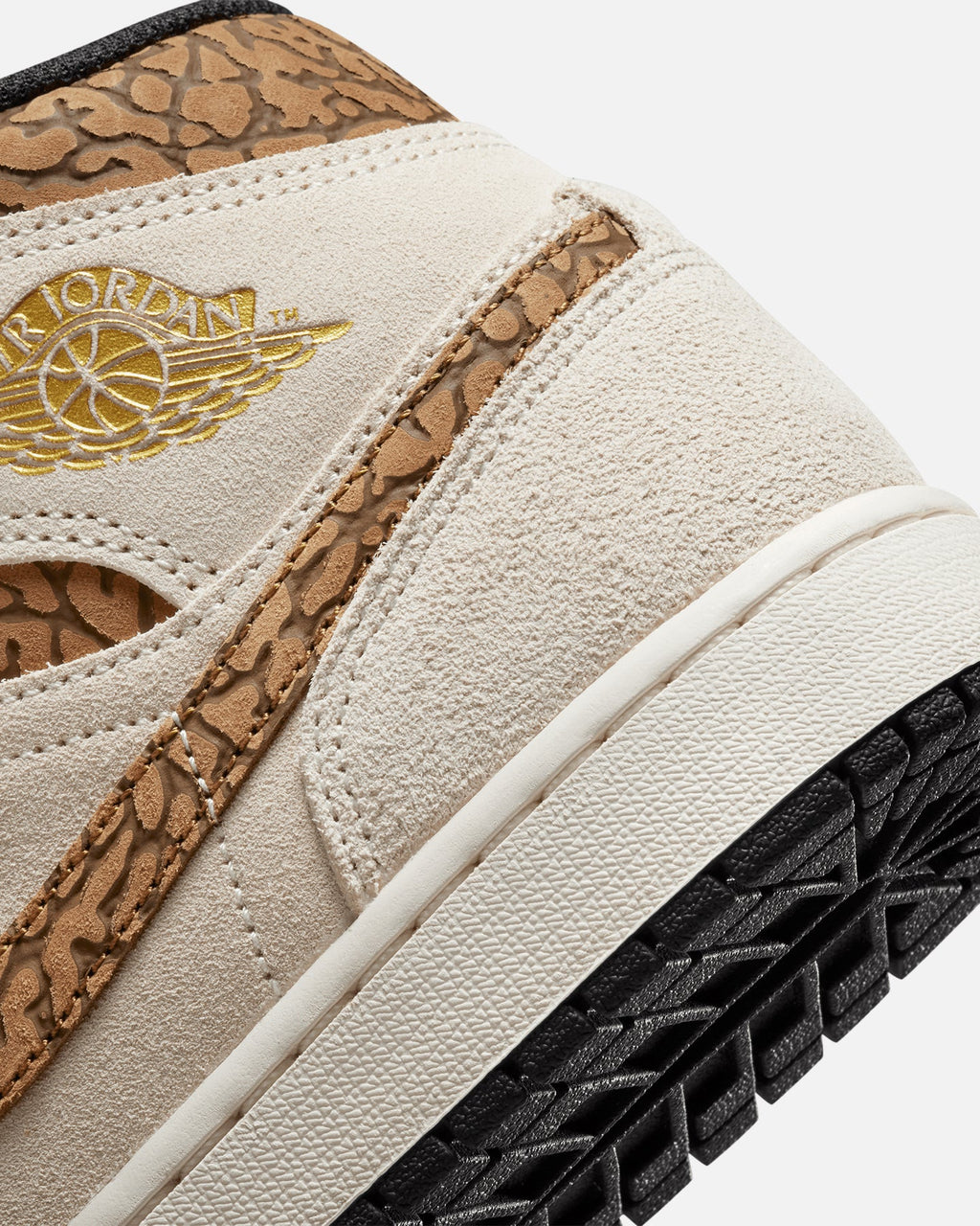 HOT Products Jordan Air Jordan 1 Mid SE "Brown Elephant" Light Orewood Brown/White