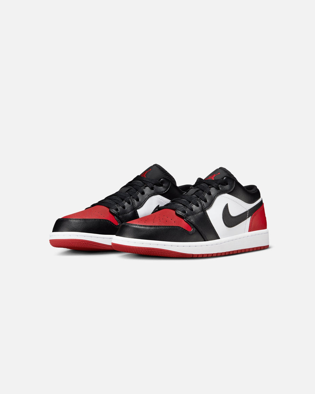 HOT Products Jordan Air Jordan 1 Low "Bred Toe" White/Black/Varsity Red