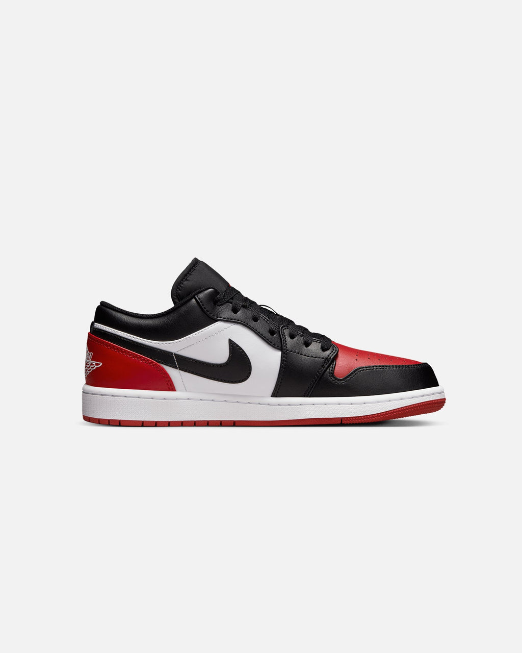 HOT Products Jordan Air Jordan 1 Low "Bred Toe" White/Black/Varsity Red