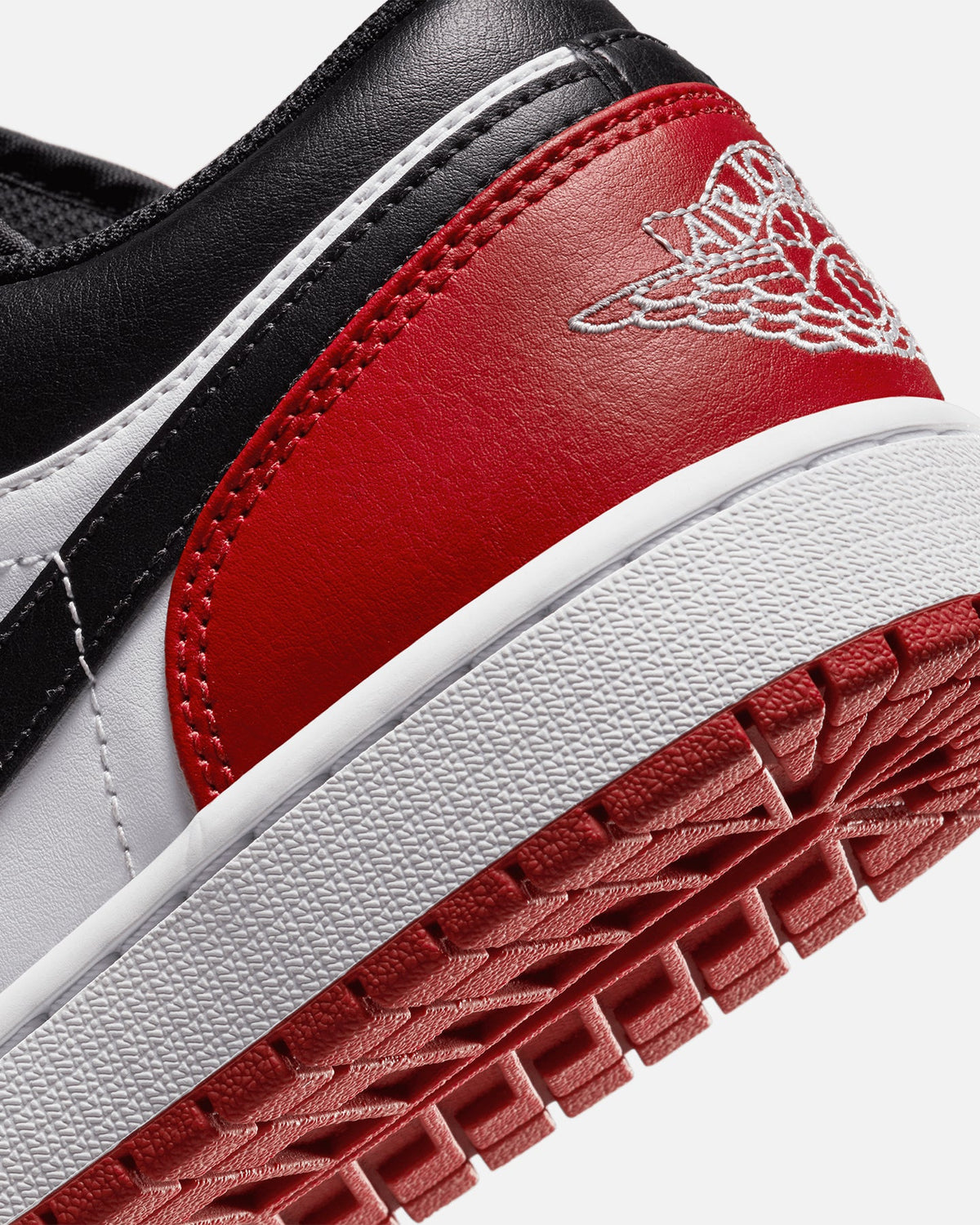 HOT Products Jordan Air Jordan 1 Low "Bred Toe" White/Black/Varsity Red