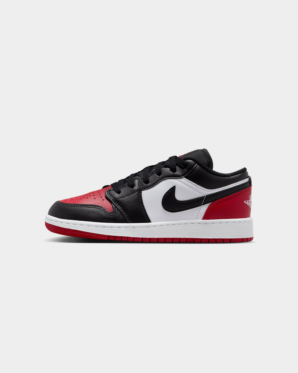 HOT Products Jordan Kids' Air Jordan 1 Low BG "Bred Toe" White/Black