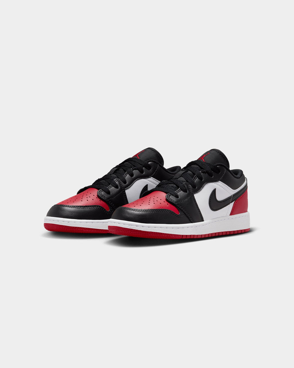 HOT Products Jordan Kids' Air Jordan 1 Low BG "Bred Toe" White/Black