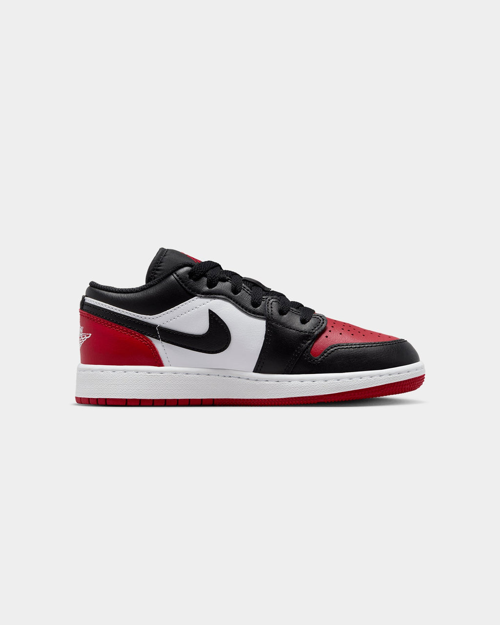 HOT Products Jordan Kids' Air Jordan 1 Low BG "Bred Toe" White/Black