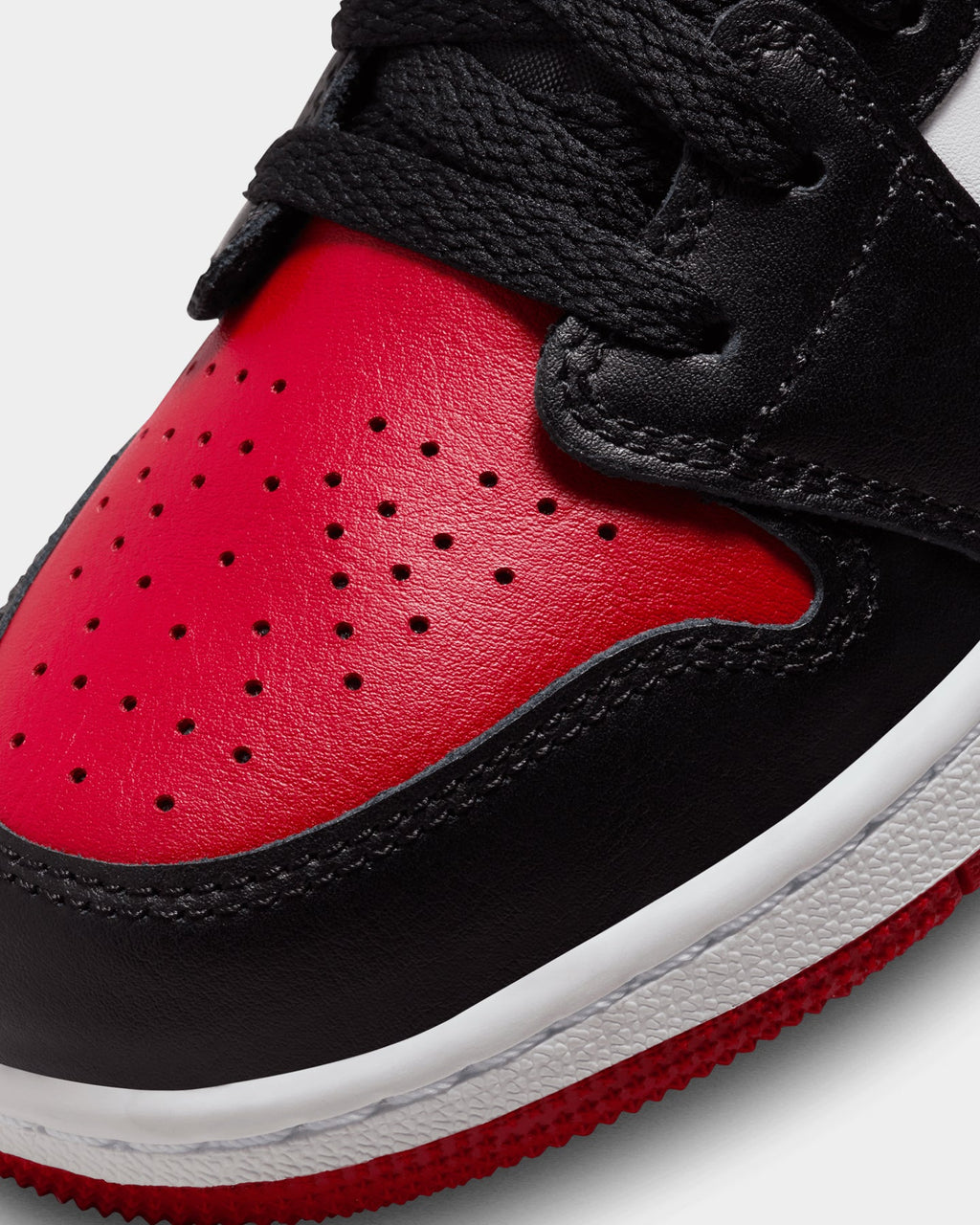 HOT Products Jordan Kids' Air Jordan 1 Low BG "Bred Toe" White/Black