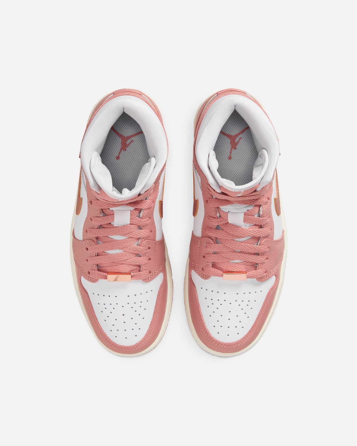 HOT Products Jordan Women's Air Jordan 1 Mid SE Red Stardust/Metallic Copper