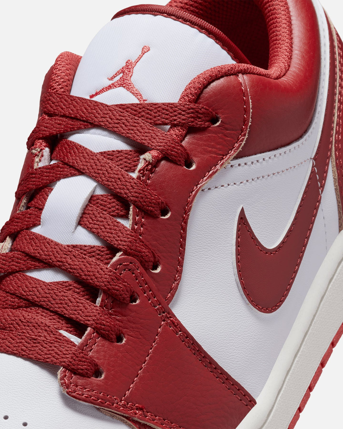 HOT Products Jordan Air Jordan 1 Low SE White/Dune Red