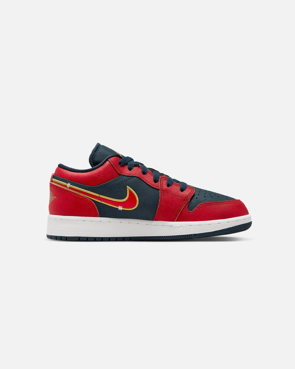 HOT Products Jordan Kids' Air Jordan 1 Low SE (GS) Armoury Navy/Gold/Red