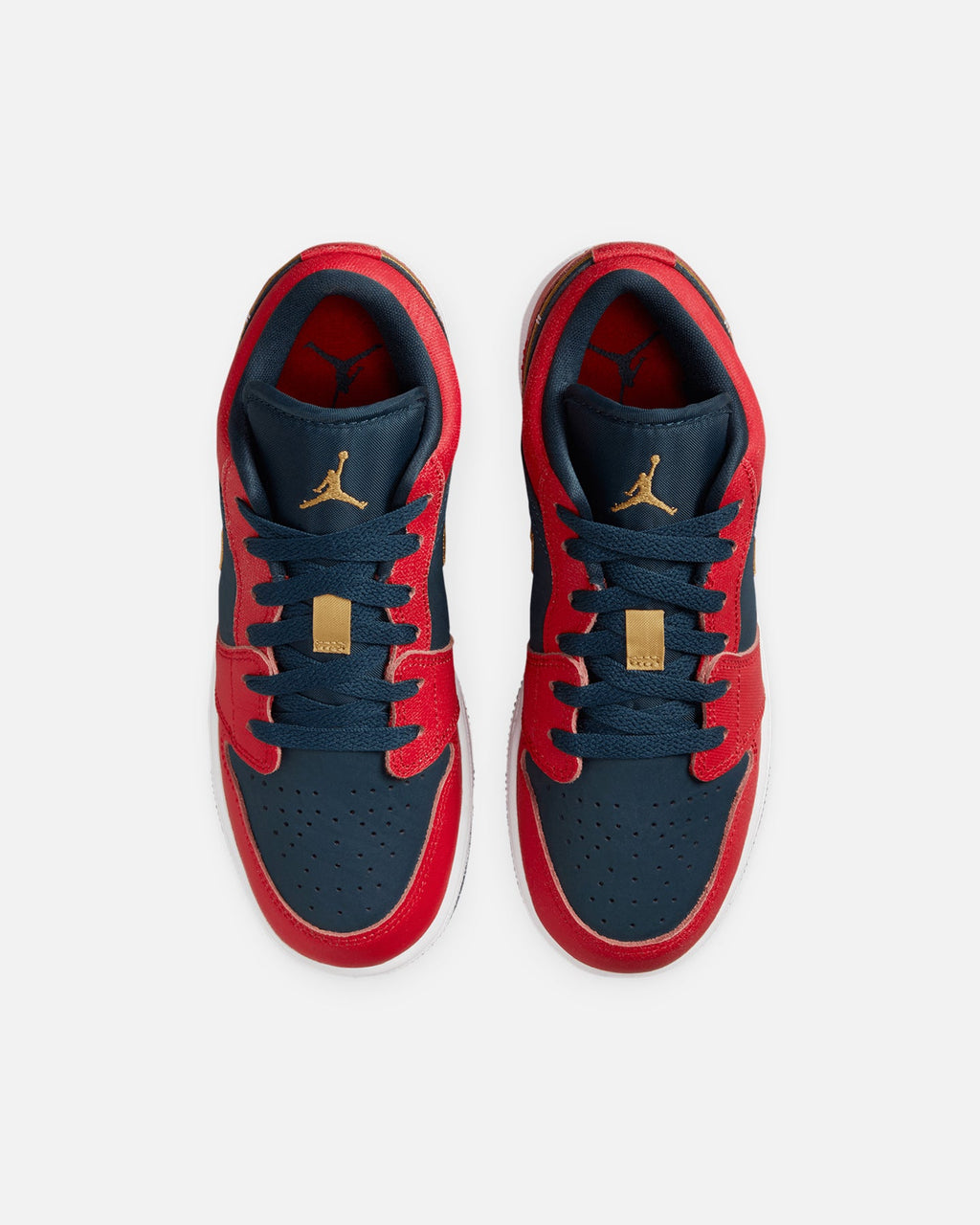 HOT Products Jordan Kids' Air Jordan 1 Low SE (GS) Armoury Navy/Gold/Red