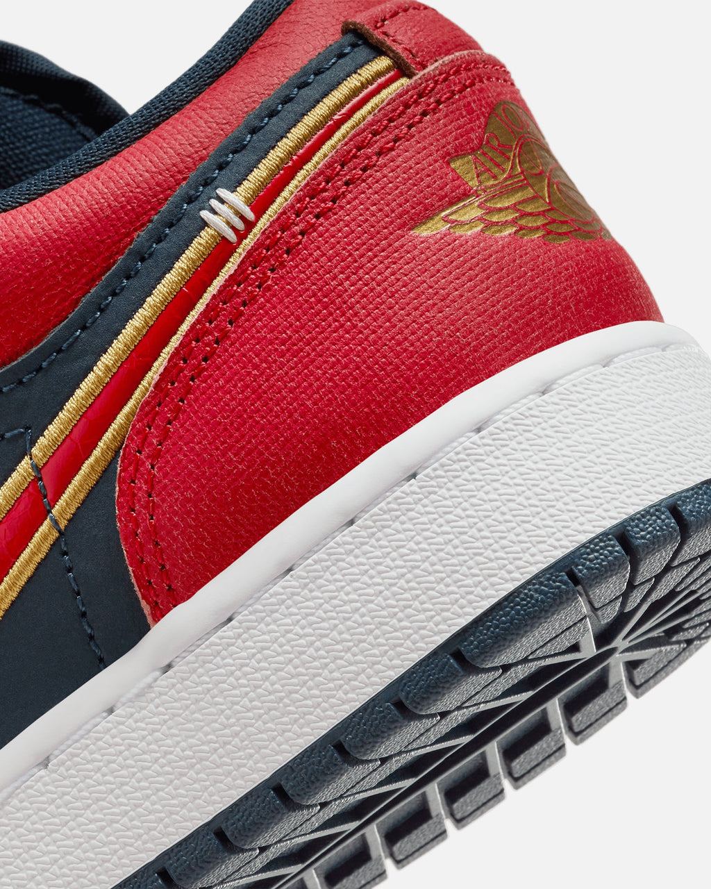HOT Products Jordan Kids' Air Jordan 1 Low SE (GS) Armoury Navy/Gold/Red