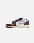 HOT Products Jordan Kids' Air Jordan 1 Low SE (GS) White/Blue Grey