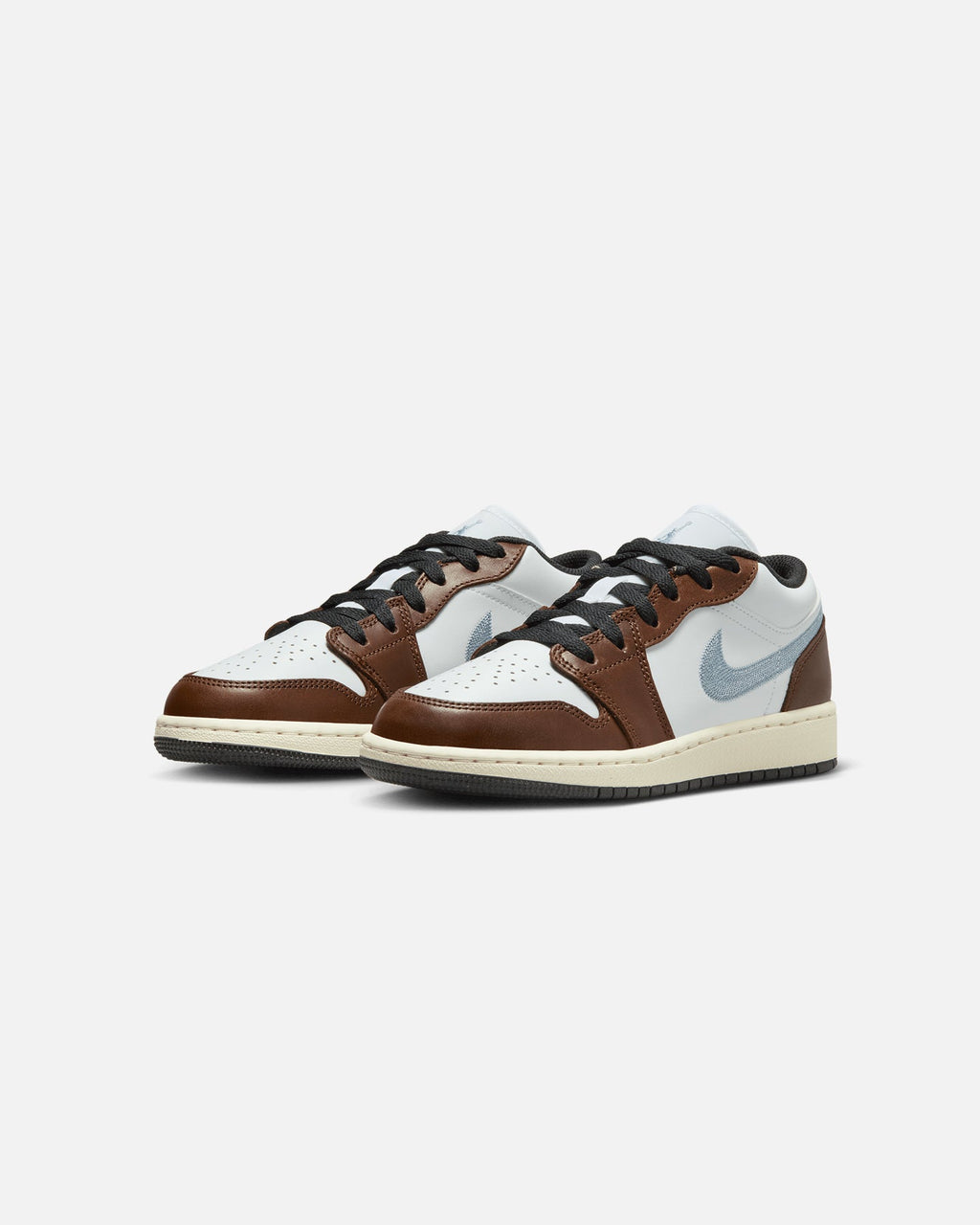 HOT Products Jordan Kids' Air Jordan 1 Low SE (GS) White/Blue Grey