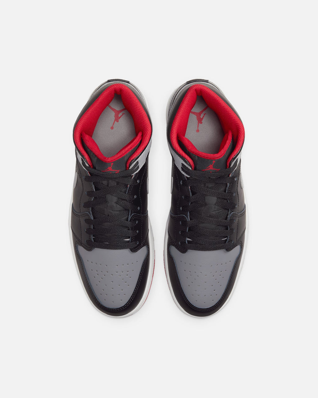 HOT Products Jordan Air Jordan 1 Mid Black/Cement Grey