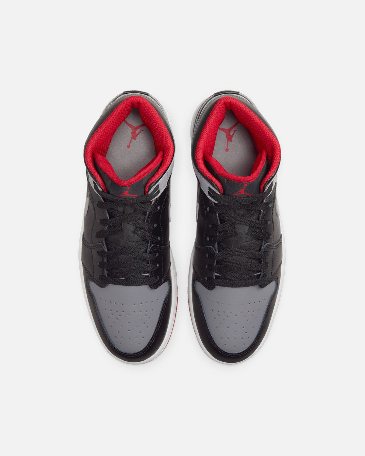 HOT Products Jordan Air Jordan 1 Mid Black/Cement Grey