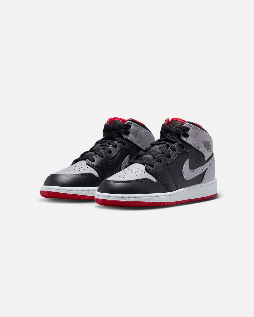 HOT Products Jordan Kids' Air Jordan 1 Mid (GS) Black/Cement Grey