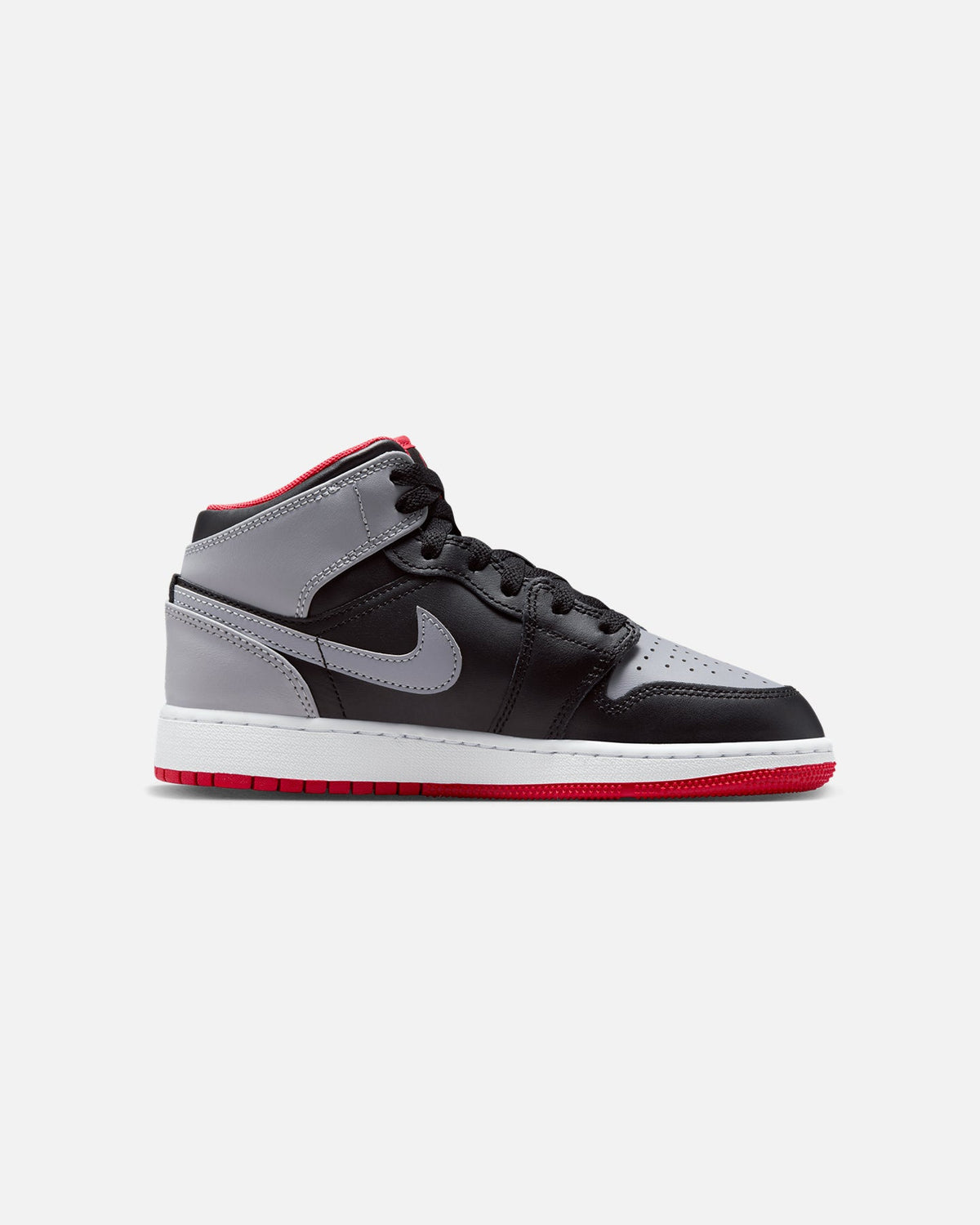 HOT Products Jordan Kids' Air Jordan 1 Mid (GS) Black/Cement Grey