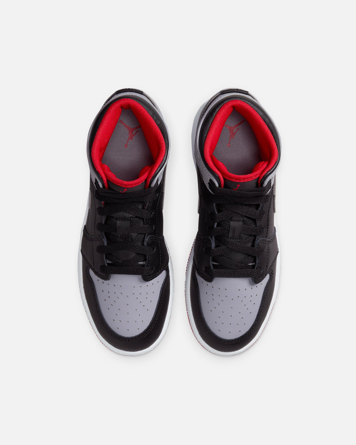 HOT Products Jordan Kids' Air Jordan 1 Mid (GS) Black/Cement Grey