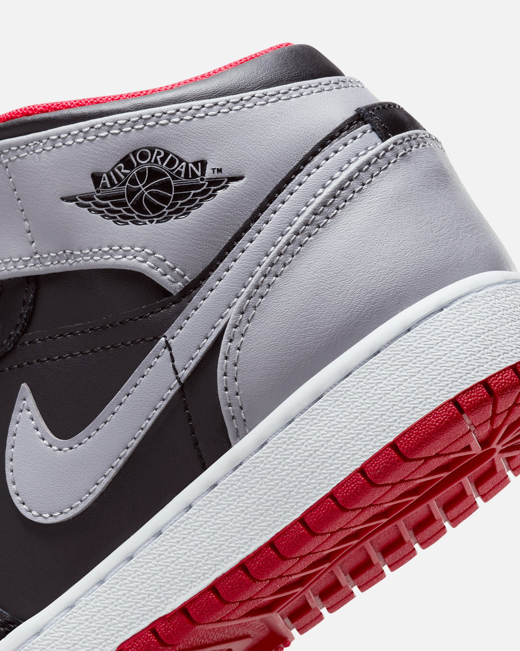 HOT Products Jordan Kids' Air Jordan 1 Mid (GS) Black/Cement Grey