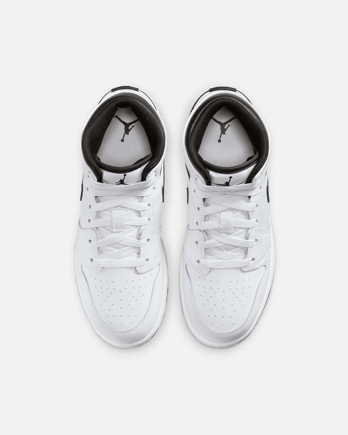 HOT Products Jordan Kids' Air Jordan 1 Mid (GS) White/Black
