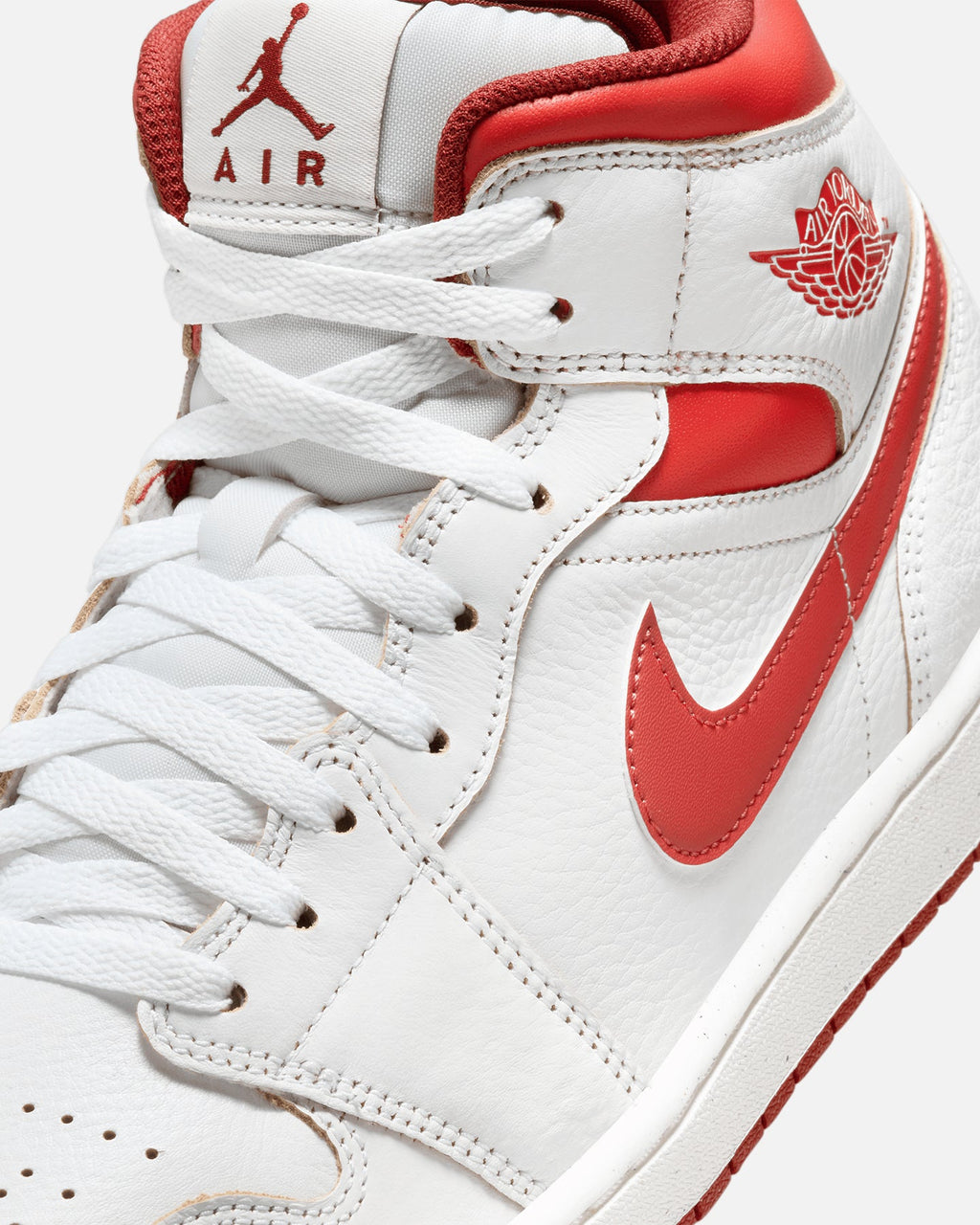 HOT Products Jordan Air Jordan 1 Mid SE White/Lobster